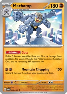 Pokémon TCG Machamp 068/165 Scarlet & Violet: 151 Holo Rare - Picture 1 of 1