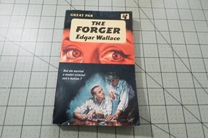 THE FORGER BY EDGAR WALLACE  1963 RARE PAN UK MYSTERY THRILLER - Picture 1 of 3