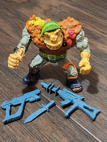 Vintage TMNT 1989 GENERAL TRAAG 100% Complete Cover