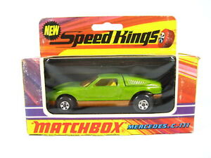 Matchbox Speed Kings K-30 Mercedes C-111 w/ Box - Great Condition