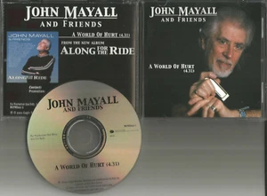 JEFF HEALEY & JOHN MAYALL A world of Hurt RARE 2001 USA PROMO Radio DJ CD Single - Picture 1 of 1
