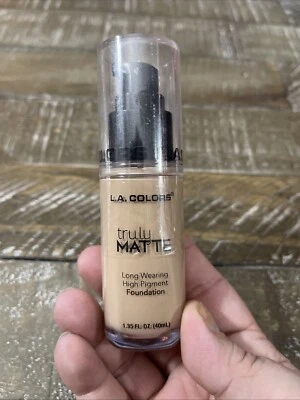 LA Colors Truly Matte Foundation CLM355 Medium Beige - Image 1 of 3