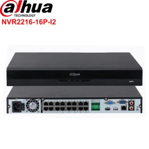 Dahua WizSense NVR2216-16P-I2 16CH 16PoE NVR AI 4K 2HDDs HDMI Surveillance NVR - Bild 1 von 13