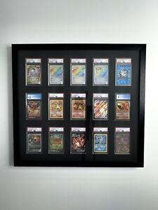 PSA/CGC/ARK Frame 15 grid Pokémon/NBA/Baseball Trading Cards. Not Beckett/BGS