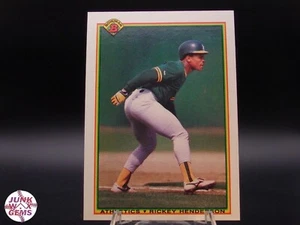 Bowman #457 Rickey Henderson 1990 casi nuevo - Imagen 1 de 2