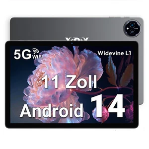 Tablet Android 14 16GB RAM+256GB ROM Octa-Core LCD IPS 8000mAh GMS Gaming tablet - Bild 1 von 11