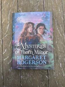 Mysteries of Thorn Manor - Margaret Rogerson HARDCOVER - Picture 1 of 6