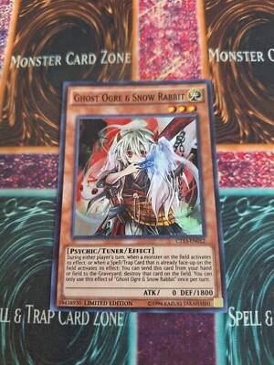 Yu-Gi-Oh! Ghost Ogre & Snow Rabbit CT13-EN012 Super Rare Limited Near Mint - Image 1 of 4