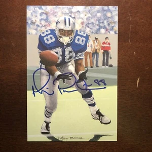 Michael Irvin Signed 2007 Goal Line Art Card Autograph Auto PSA/DNA AD34303 - Picture 1 of 5