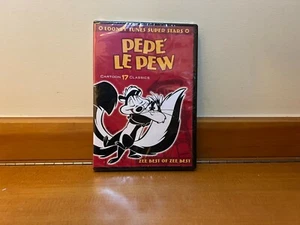 Brand New Looney Tunes Super Stars: Pepe Le Pew (DVD) 17 Cartoon Classics - Foto 1 di 2