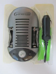 NEW  Enercell 2-Bay 15 Minute Travel Charger MISSING BATTERYS  .. - Picture 1 of 6