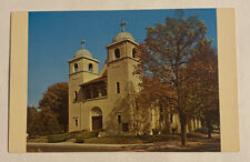Danville IL- Illinois, Saint Paul's Catholic Church, Religion Vintage Postcard