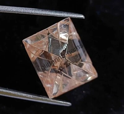 IGL Certified Diamond Facet Loose CVD Yellow Eye Clean VVS1 Clarity 10 Carat SA - Image 1 of 4