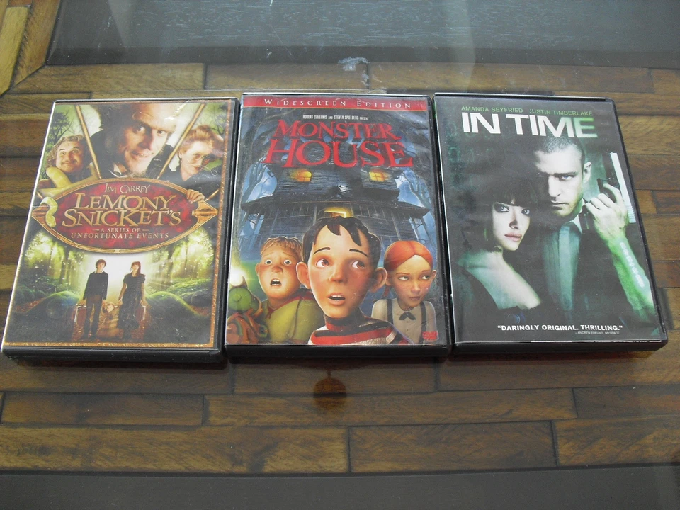 LEMONY SNICKETS / MONSTER HOUSE / IN TIME - Image 1 of 1