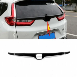 Para Honda CR-V 17-22 Negro Brillante Coche Tapa Trasera Decoración Superior Tira Cubierta Borde - Imagen 1 de 5
