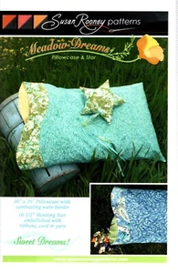Susan Rooney Muster MEADOW DREAMS KISSENBEZUG & STERN Schnittmuster ungeschnitten - Bild 1 von 2