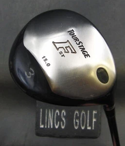 Bridgestone Tourstage Fst 15° 3 Wood Stiff Graphite Shaft Golf Pride Grip - Picture 1 of 6