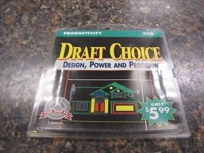 Vintage Draft Choice DOS 3.5" Disks - Design, Power and Precision - New - Image 1 of 3