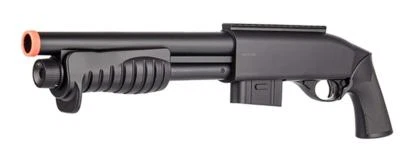 DOUBLE EAGLE M401 Spring Power Airsoft Shotgun Rifle - Pump Action 400FPS 20 Round 6mm BBs