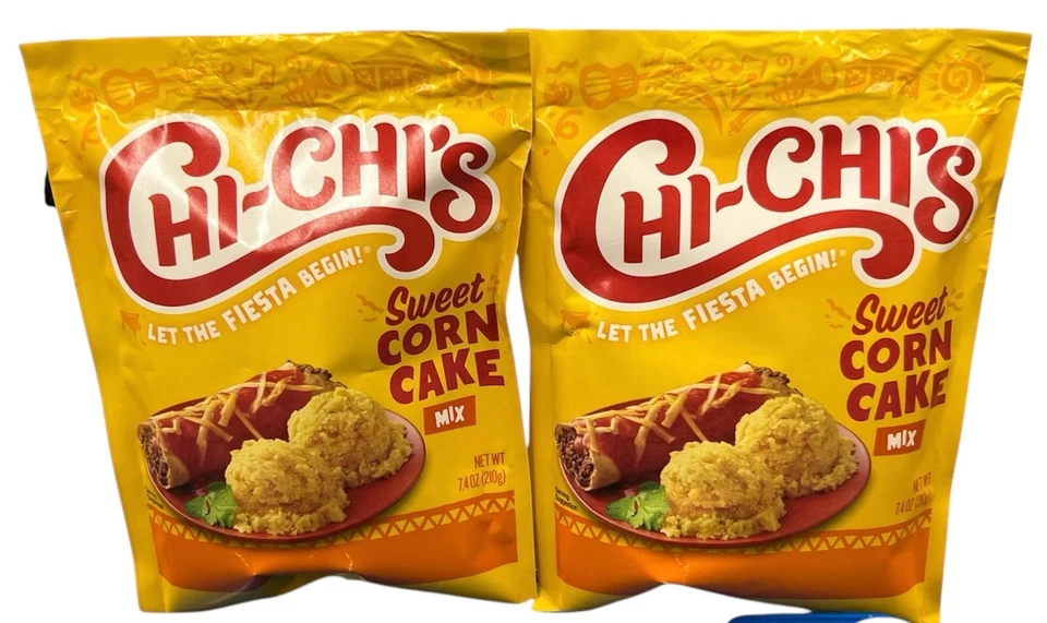 Mezcla de pastel de maíz dulce Chi Chi's 7,4 oz (paquete de 2) Foto 1 de 1