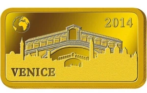 1g 2014 Venice Gold Bar - Picture 1 of 5