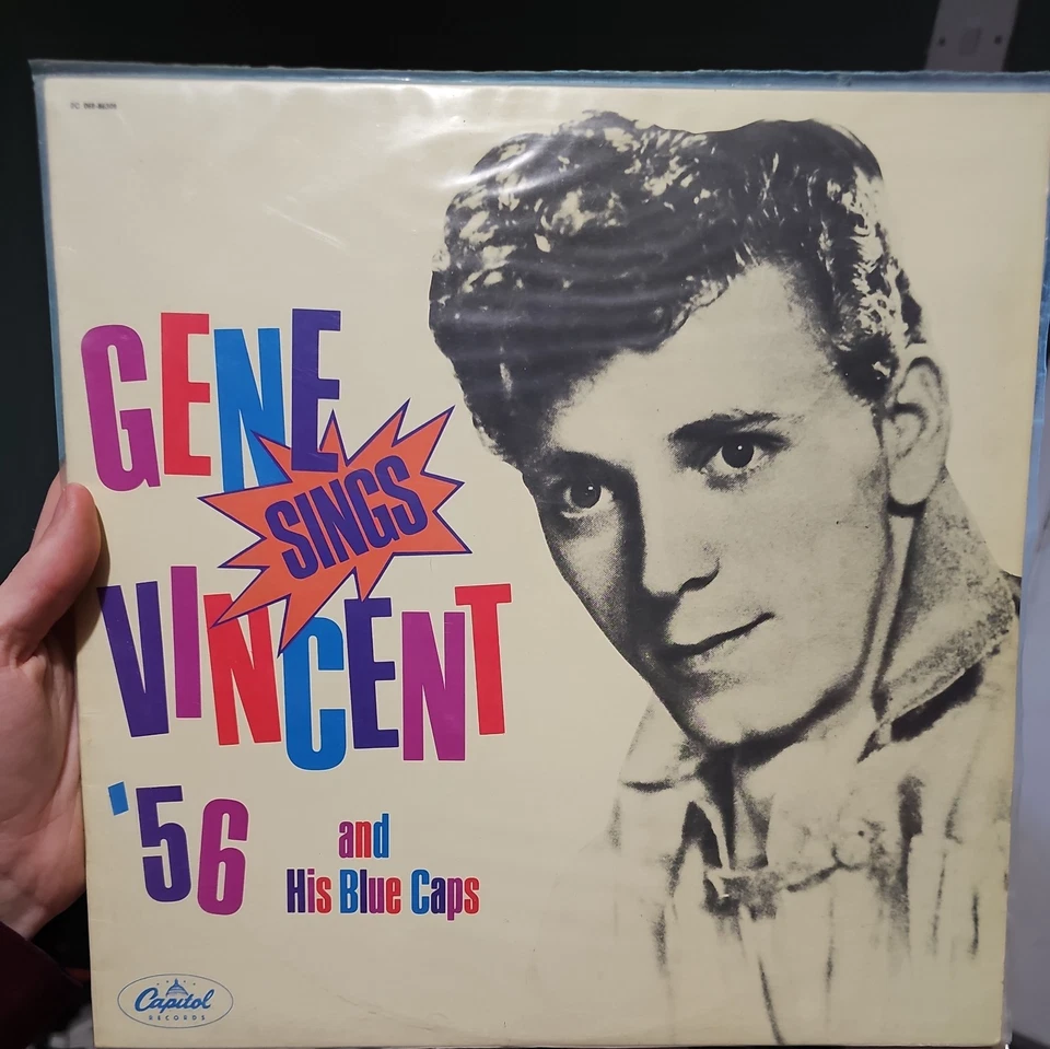 Gene Vincent and His Blue Caps Sings '56 LP French Pressing NM/NM Foto 1 de 2