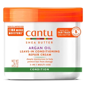 Cantu Leave-In Conditioning Repair Cream with Argan Oil, 16 oz. - Picture 1 of 12