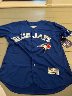 Toronto blue jays baseball shirt Jersey flex base majestic authentic - Image 1 of 4