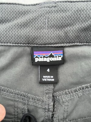 Pantalón Patagonia Quandry Mujer Med Enrollable Gris Senderismo Aire Libre Viaje Gorp Core Foto 1 de 4