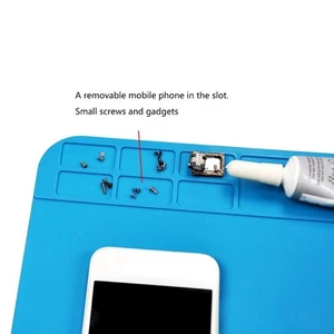 Silicone Mat for Soldering Heat Resistance and Magnetic Properties 30x20cm - Picture 1 of 12