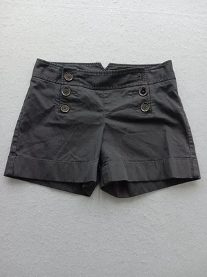 Pantalones Cortos Express Design Studio Mujer Talla 2 Negro Sarga Tiro Medio Elastizados Informales Foto 1 de 4