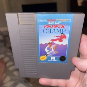 KARATE CHAMP - Nintendo NES (Authentic) Game, Tested Free Ship