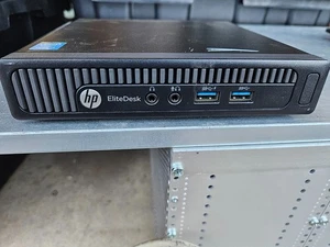HP EliteDesk 800 G1 DM Intel i5-4590T 2.0GHz 8GB RAM No HDD OS with AC Adapter - Picture 1 of 6