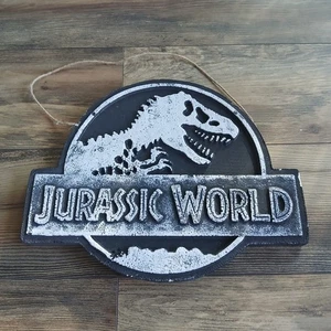 Vintage Jurassic World Universal Studios Styroporschild - Bild 1 von 3