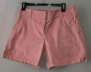 Ann Taylor Loft Women’s Canvas Shorts Size 6 Salmon Pink Original Fit – Spring - Picture 1 of 11