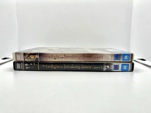 The Twilight Saga Breaking Dawn Part 1 And Part 2 DVD Region 4, Free Postage - Picture 1 of 10