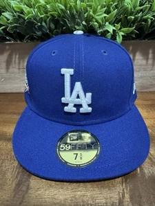 Los Angeles Dodgers New Era 2024 World Series On-Field 59FIFTY Fitted Hat 7 5/8 - Picture 1 of 8