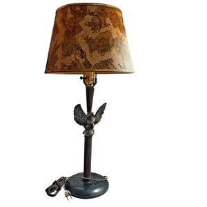 Patriotische amerikanische Vintage Lampe mit Adler - Bild 1 von 6