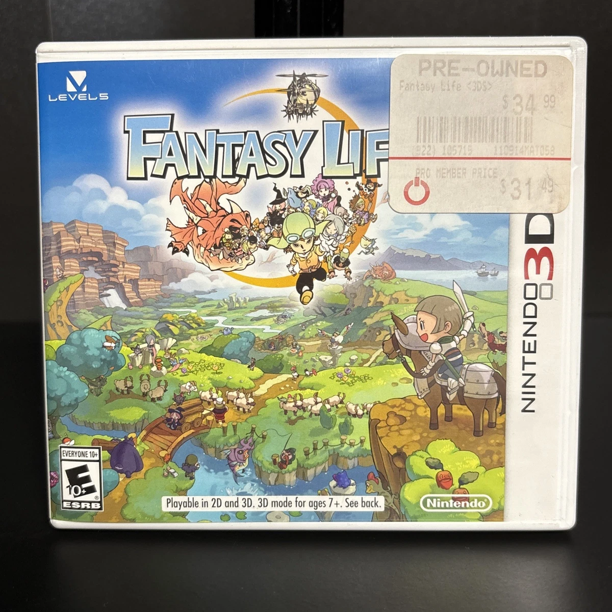 Fantasy Life I: Swirly Specs X4 +80% EXP Boost - DLC For The Girl Who Steals Time, Multi-Platform 6 thumbnail image