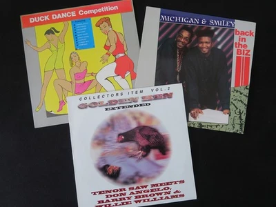 3 LP`s Reggae Michigan & Smiley , Tenor Saw , Duck Dance Competition -V.A.Jammys - Bild 1 von 4