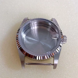 36mm Watch Repair Parts Acrylic Mirror Watch Case for NH35/36 Movement - Photo 1 sur 4