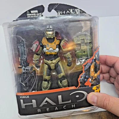 2010 McFarlane Toys Jorge Halo Reach Series 1 UNSC Spartan H5 (READ DESCRIPTION) - Image 1 of 4