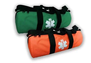 O2 Oxygen Duffle Responder Trauma Sleeve Bag with Star of Life Logo Fire Fighter - Picture 1 of 3