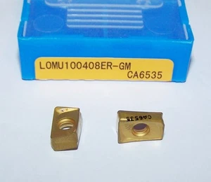 (10) LOMU100408ER-GM CA6535 KYOCERA MILLING INSERTS FOR MEW CUTTER (sealed box) - Picture 1 of 2