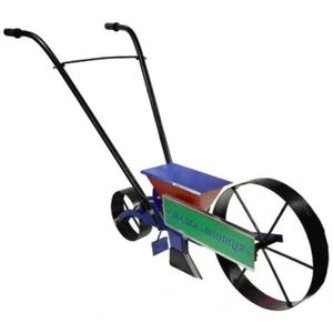 1-ROW PRECISION SOWING METAL HAND SEEDER VEGETABLE PLANTER DURABLE MACHINE NEW! - Picture 1 of 6