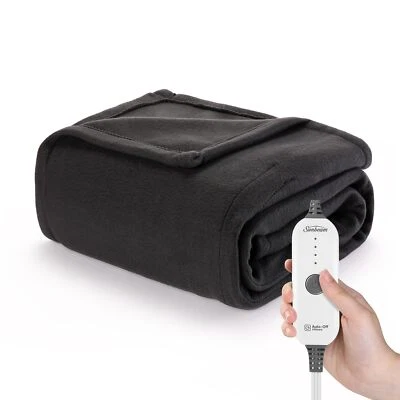 Manta eléctrica Sunbeam Royal Ultra polar térmica, 50" x 60", 4 Heat S... Foto 1 de 4