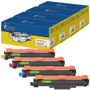 iColor Toner-Sparset für Brother-Drucker, ersetzt TN-243BK/C/M/Y - Bild 1 von 12