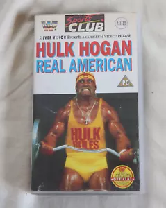 HULK HOGAN - REAL AMERICAN WWF Wrestling VHS video 1993 -Andre the Giant - Imagen 1 de 3