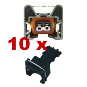 Conectores de inyección de combustible - BOSCH EV1 (10 x MUJER) enchufe conector inyector de coche - Imagen 1 de 3