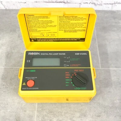 Robin KMP4120DL Digital PSC Loop Tester - Fully Tested - Unit Only - Image 1 of 4
